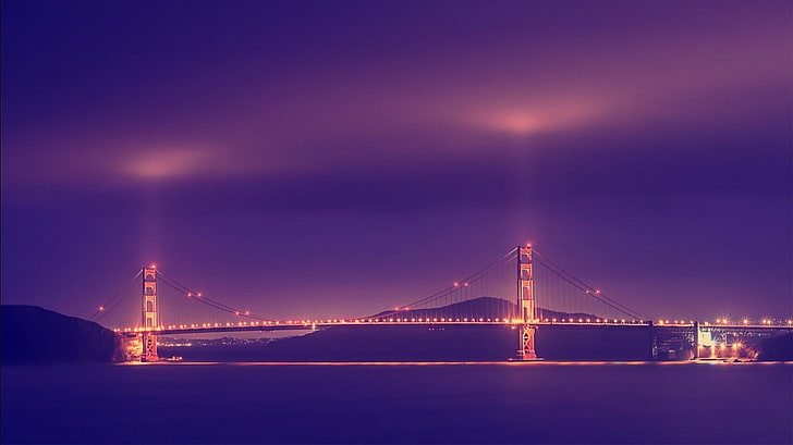 جسر البوابة الذهبية ، سان فرانسيسكو، خلفية HD
