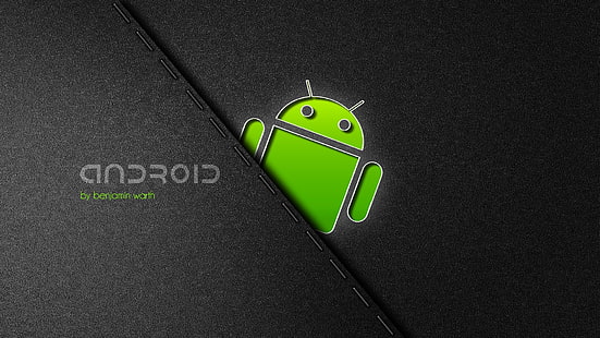 Logotipo de Android, Android, Fondo de pantalla HD HD wallpaper