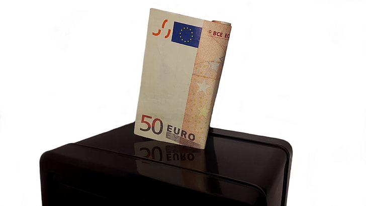 50 euro, assets, bank, bank note, bank robbery, bill, bills, cash, cash injection, close, coins, credit institution, economical, euro, finance, funds, gift, greed, medium, money, pebble, piggy bank, play dough, prosper, HD wallpaper
