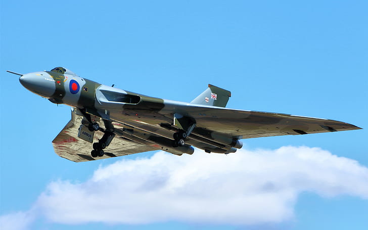 Avro Vulcan strategischer Bomber, Avro, Vulcan, Strategic, Bomber, HD-Hintergrundbild