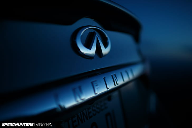 Infiniti Logo Macro Night HD, รถยนต์, มาโคร, กลางคืน, โลโก้, อินฟินิตี้, วอลล์เปเปอร์ HD