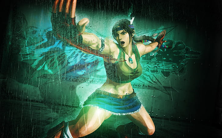 Julia Chang i Tekken, tekken julia affisch, tekken, julia, chang, HD tapet
