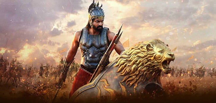 Baahubali, Man, Warrior, bahubali movie, baahubali, man, warrior, Tapety HD