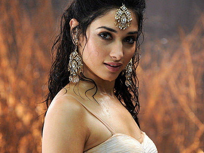 actress, babe, bhatia, bollywood, model, tamanna, HD wallpaper HD wallpaper