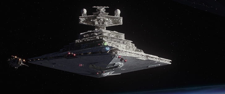 Star Wars, Rogue One: Una historia de Star Wars, nave espacial, Star Destroyer, Fondo de pantalla HD
