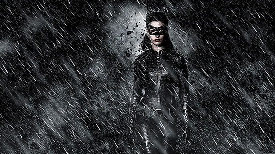 The Dark Knight Rises, Catwoman, Anne Hathaway, film, MessenjahMatt, Selina Kyle, Sfondo HD HD wallpaper
