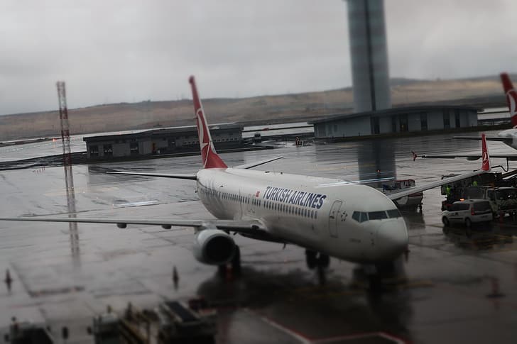 uçak, Türk Hava Yolları, İstanbul, uçak, Türk, HD masaüstü duvar kağıdı