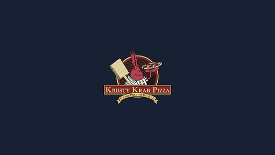 Hintergrund, Pizza, SpongeBob Schwammkopf, Mr.Krabs, HD-Hintergrundbild HD wallpaper