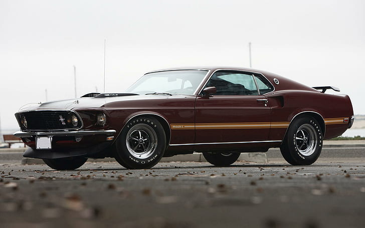 Sweet Mach 1, sports, ford, mustang, muscle, mach, mach 1, classic, cars, HD wallpaper