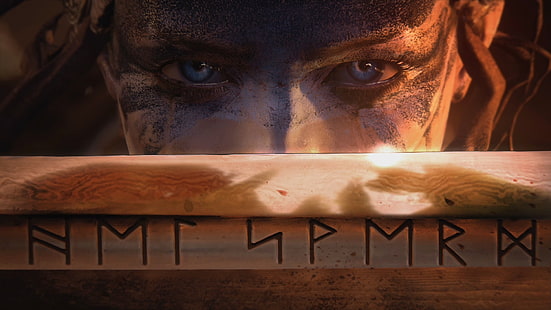 Иллюстрация Tomb Rider, видеоигры, Адский клинок: жертва Сенуа, Сенуа, HD обои HD wallpaper