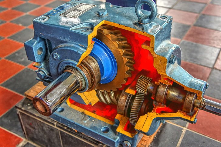 crafts, gearbox, gears, hdr, industry, machine, mechanical, metal, royalty, technique, HD wallpaper