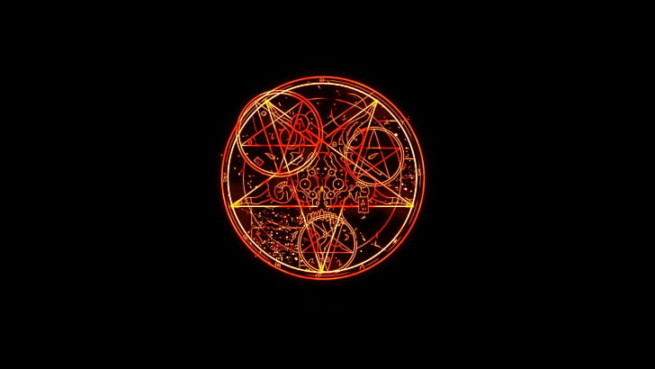 pentagrama, demônio, desgraça (jogo), HD papel de parede