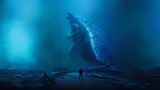  Godzilla, ground, HD wallpaper HD wallpaper