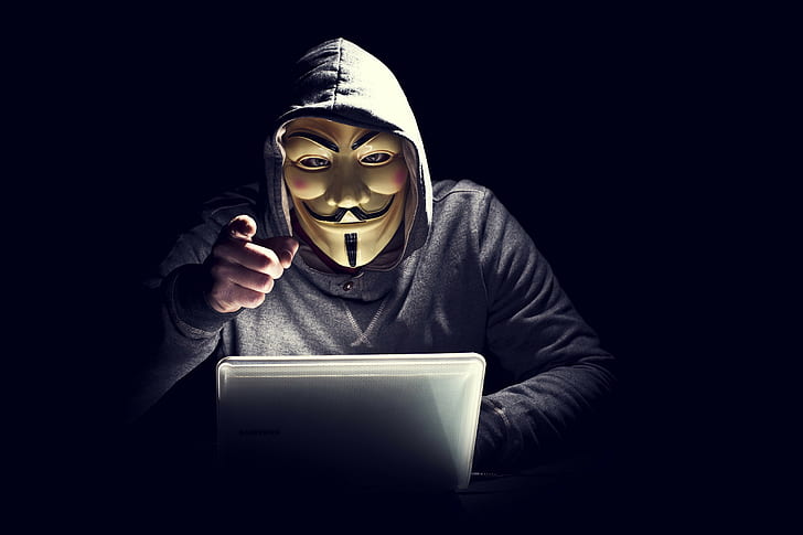 anarchie, anonyme, binaire, code, ordinateur, sombre, hack, hacker, piratage, internet, sadic, virus, Fond d'écran HD