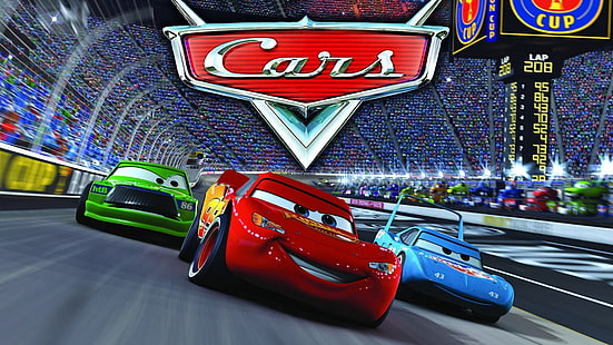 Disney, Blitz McQueen, McQueen Cars, Film, Pixar, HD-Hintergrundbild HD wallpaper