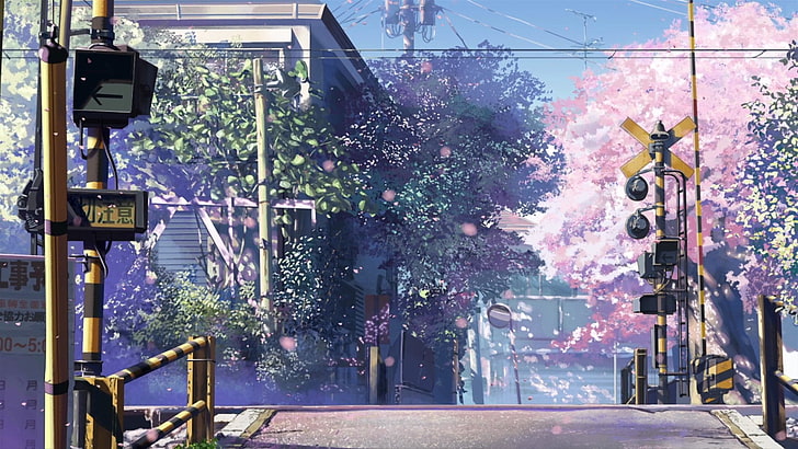 Street wallpaper, Anime, 5 Centimeters Per Second, Makoto Shinkai, HD  wallpaper | Wallpaperbetter