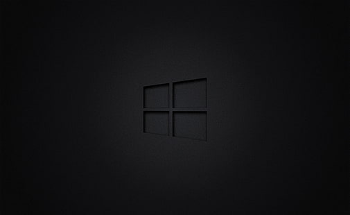 Windows 10 Noir, Windows, Windows 10, Fond d'écran HD HD wallpaper
