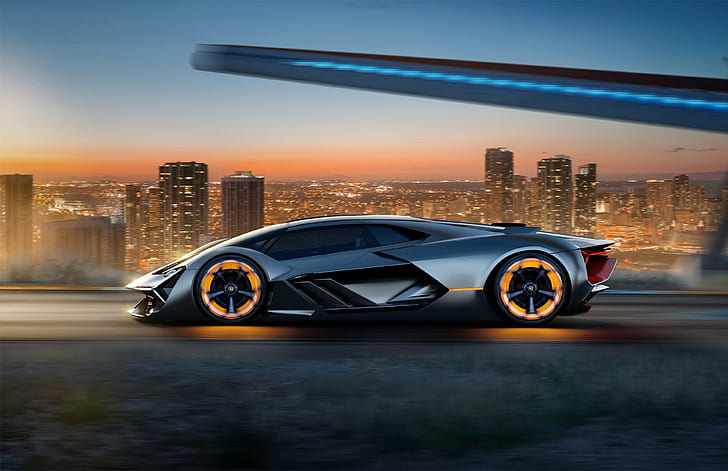 Lamborghini Terzo Millennio 4 k Hintergrund hd, HD-Hintergrundbild
