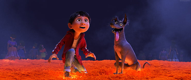 beste Animationsfilme, Hund, Coco, HD-Hintergrundbild HD wallpaper