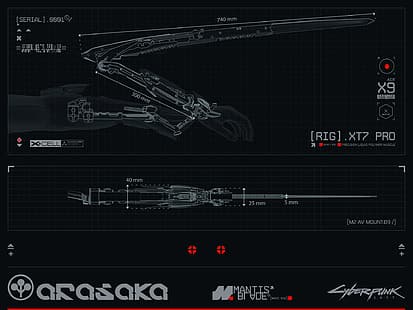 Cyberpunk 2077, CD Projekt RED, Konzeptkunst, HD-Hintergrundbild HD wallpaper