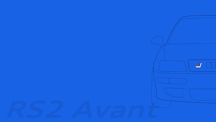 아우디, 아우디 RS4 아방, 자동차, 파랑, HD 배경 화면