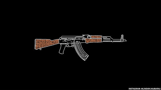 AK-4, weapon, HD wallpaper HD wallpaper