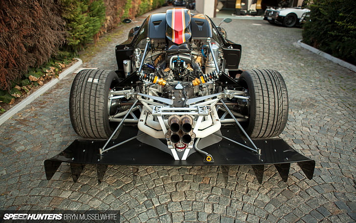 Pagani Zonda Zonda R Engine HD, black racing cars, cars, engine, r, pagani, zonda, HD wallpaper
