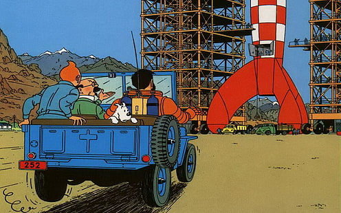 Tintin'in Maceraları, HD masaüstü duvar kağıdı HD wallpaper
