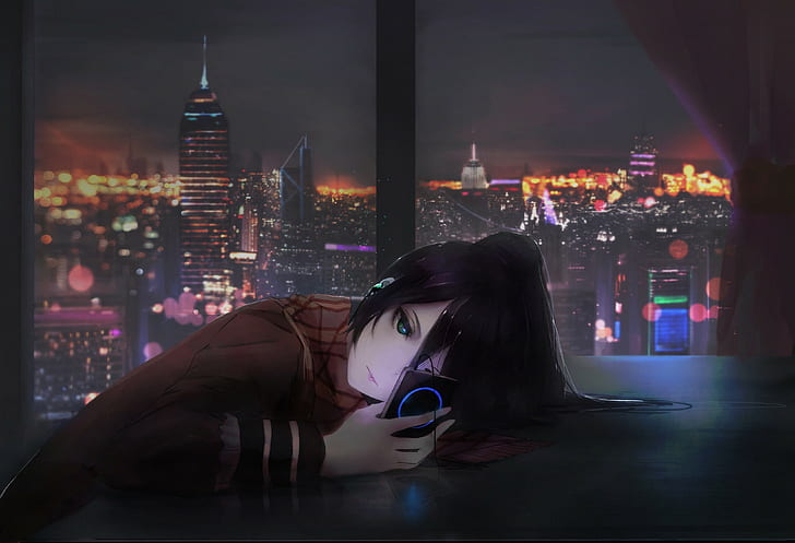 Anime Mädchen, Aoi Ogata, HD-Hintergrundbild