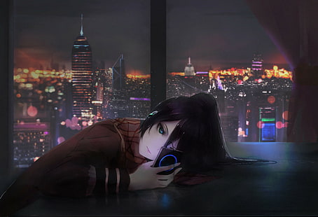 Anime Mädchen, Aoi Ogata, HD-Hintergrundbild HD wallpaper