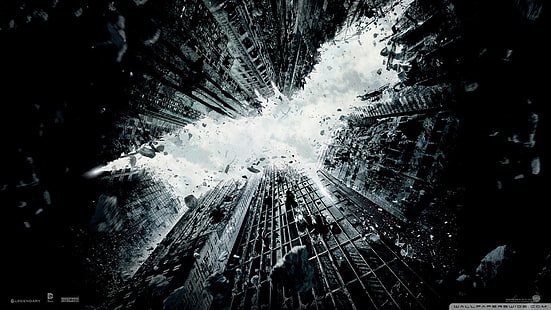 Affiche numérique du film DC Comics Batman, Batman, Batman Begins, films, The Dark Knight, Fond d'écran HD HD wallpaper
