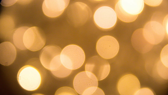 Fotografie von Bookeh Licht, Pure, Bokeh, Fotografie, Licht, golden, Unscharf gestellt, Hintergründe, Weihnachten, abstrakt, glänzend, beleuchtet, HD-Hintergrundbild HD wallpaper