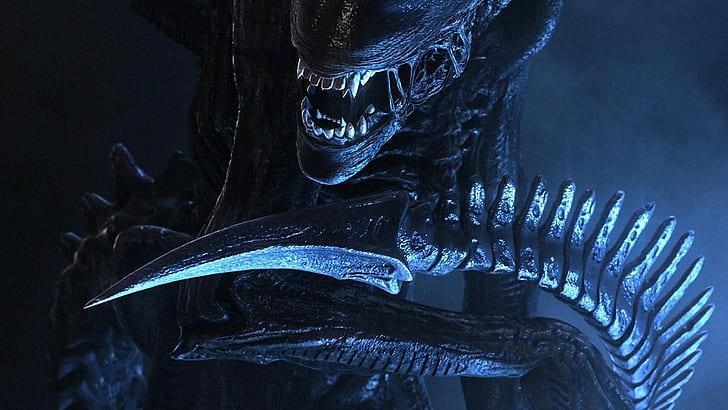 Kadra z filmu Alien vs Predator, Alien (film), filmy, Xenomorph, Tapety HD