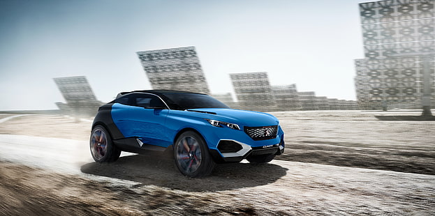 Peugeot Quartz, luxury cars, concept, sports car, supercar, test drive, review, interior, HD wallpaper HD wallpaper