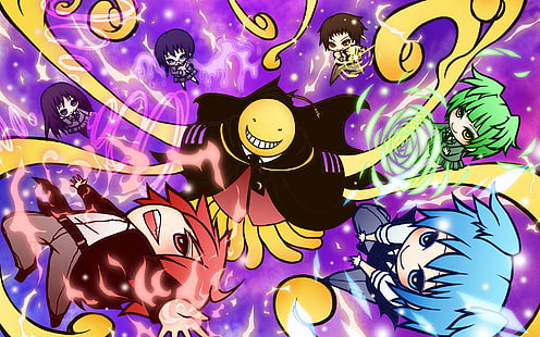 carta da parati digitale personaggio anime, Assassination Classroom, Ansatsu Kyoushitsu, anime, Sfondo HD HD wallpaper