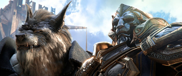 World of Warcraft: битва за Азерот, скриншот, 4k, HD обои