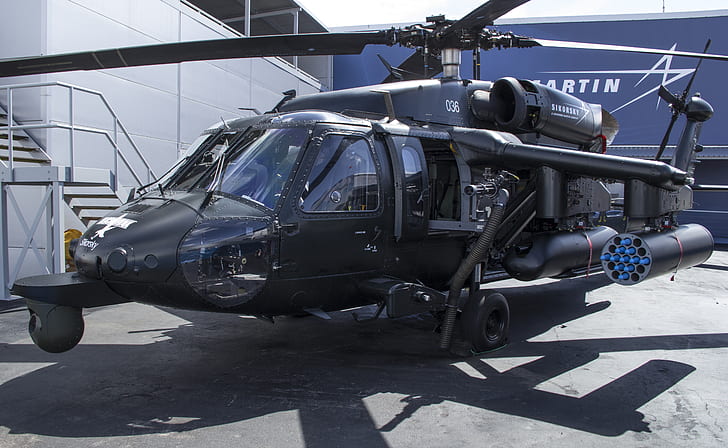 helicopter, multipurpose, Black Hawk, HD wallpaper