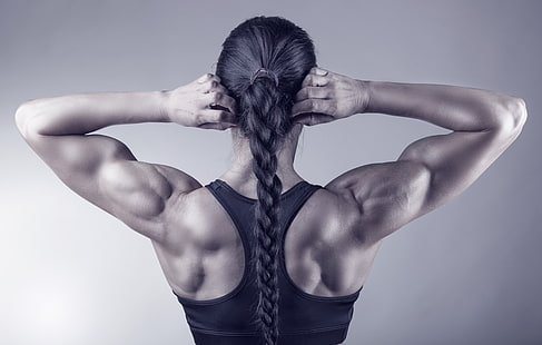 Pose, Bodybuilding, Bodybuilder, Olga Belyakova, HD-Hintergrundbild HD wallpaper