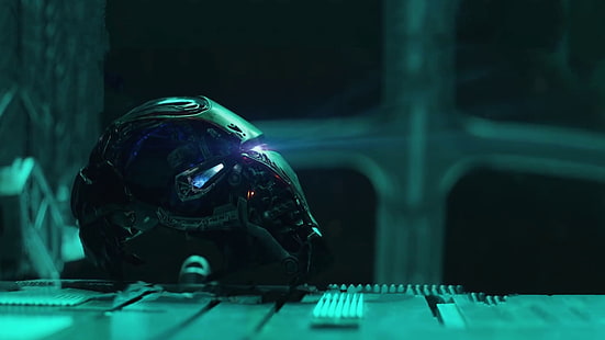 Iron Man-hjälm från Avengers Endgame, HD tapet HD wallpaper