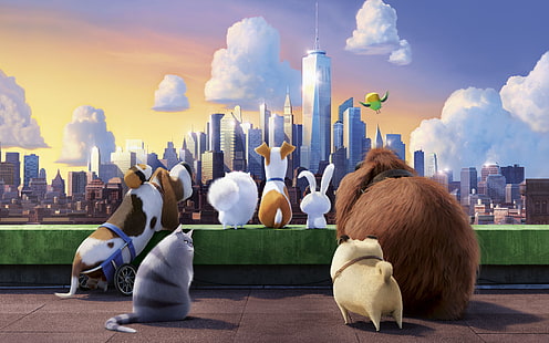 The Secret Life Of Pets Movie, Secret Life of Pets digital wallpaper, Movies, Hollywood Movies, hollywood, animated, 2016, HD wallpaper HD wallpaper