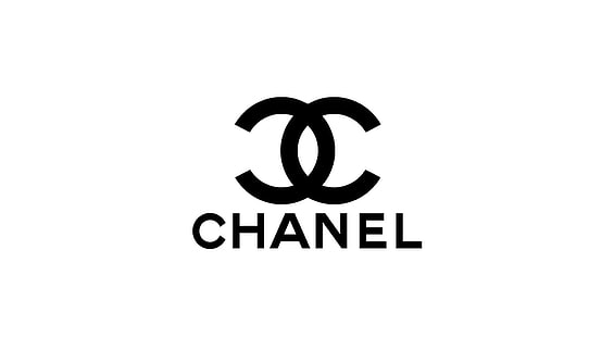 Chanel, Künstlerisch, Typografie, Hintergrund, Logo, HD-Hintergrundbild HD wallpaper