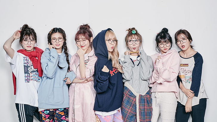 K-pop, група жени, азиатки, HD тапет