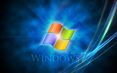 Windows 7 블루 상상력, Windows7, 블루, 상상력, HD 배경 화면 HD wallpaper