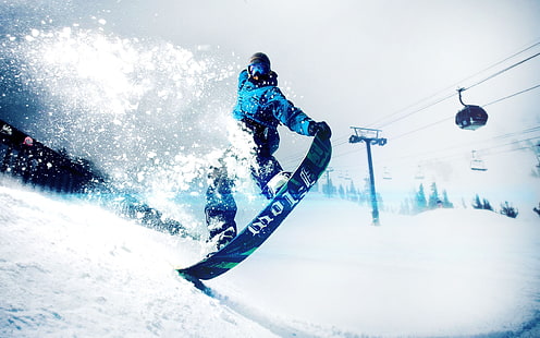 neige, sports, snowboard, sport, snowboard, Fond d'écran HD HD wallpaper