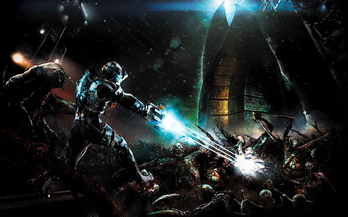 video game, Dead Space, Dead Space 2, Isaac Clarke, undead, makhluk, Wallpaper HD HD wallpaper