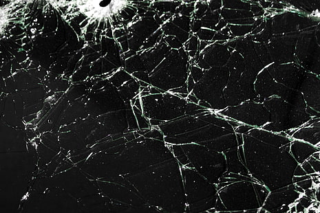 glass, texture, broken glass, crack, HD wallpaper HD wallpaper
