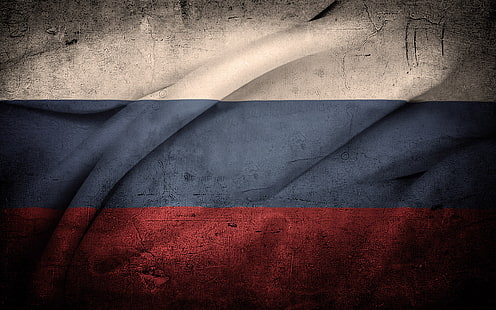 Русия, флаг, дигитално изкуство, HD тапет HD wallpaper
