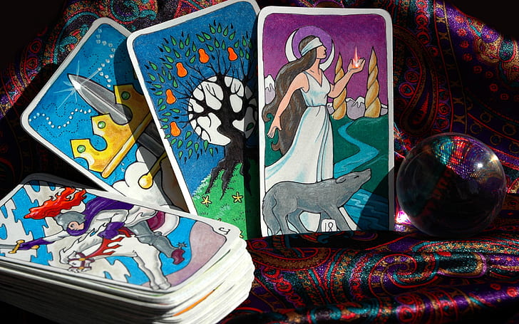 Tarot Cards HD, photography, cards, tarot, HD wallpaper