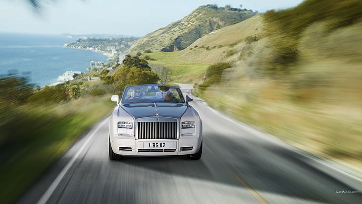 Rolls-Royce Phantom, araba, HD masaüstü duvar kağıdı