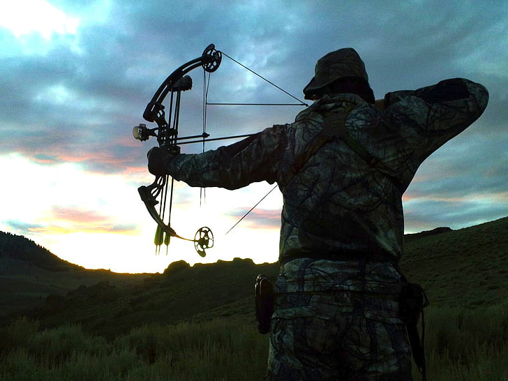 Bogenschütze, Bogenschießen, Bogen, Jagd, HD-Hintergrundbild